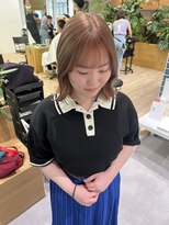 オーシャン(Ocean) 【OceanHair&Life田中愛梨】ブリーチ/マロンブラウン/ベージュ