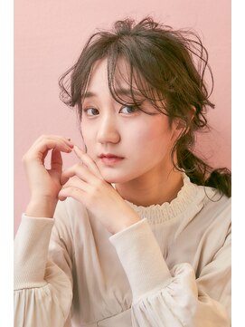 キングスベリー(Hair Relaxation King's Berry) ゆるふわアップスタイル