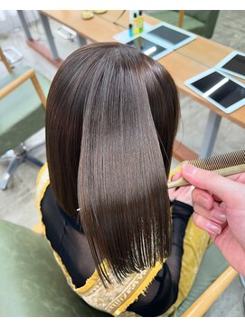 アル 心斎橋(alu) 髪質改善カラー/グレージュ