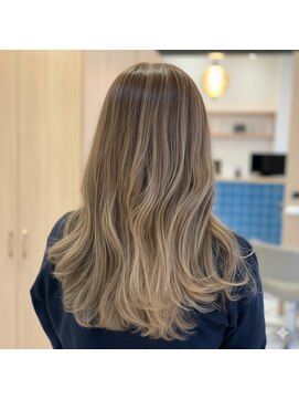 リエットヘアー 杢左店(Lie-et. hair) 西尾市で大人の グレージュ グラデーション