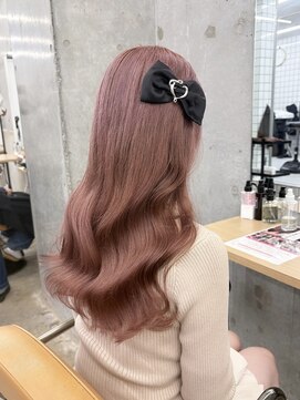 マジコ 表参道(Magico) 髪質改善トリートメント/ピンクカラー/艶髪/ガーリー