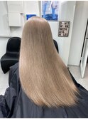 クラゲヘアー/小顔に見せるヘア/ココアベージュ/渋谷
