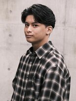 グラント(GRANT)&nbsp;フェザーパーマ/ニュアンスパーマ/センターパート/名古屋