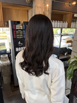 デジタルパーマ×ロング