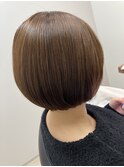【お手入れ簡単ツヤボブ】