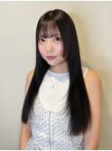 前髪カット/髪質改善/縮毛矯正/外苑前