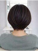 伊勢崎/着物へア/ダークアッシュ/ミディアムレイヤーカット
