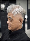 シルバーグレイ×クラシックフェード