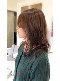 柔らかいウェーブパーマ