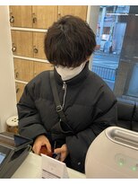 ボルジェ(Bolge) ムースだけでかっこよく決まるニュアンスパーマ