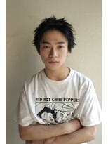 フィルムス 大阪本町(FILMS) men's/顔周り/ニュアンスパーマ/黒染め/韓国/ダウンパーマ