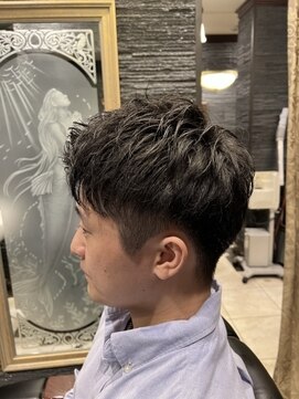 ヒロギンザ 仙台本店(HIRO GINZA) 【仙台】アップバング×形状記憶パーマ