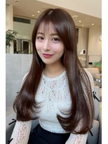 ミンクス渋谷スマートサロン(MINX shibuya smart salon) 初めてでも失敗しないレイヤーカット柔らかベージュカラー