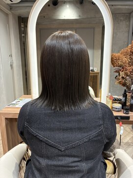 シーインフィニート 人形町店(C∞) 乾かしてオイルをつけるだけでおしゃれなスタイルに！