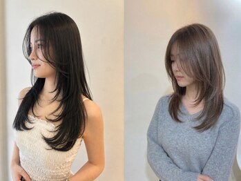 ヘアースタジオ ゼン カロン(Hair studio Zen kalon)の写真/顔周りレイヤーカットが人気の秘訣！世代別顔周りの似合わせで私だけの魅力を発見★