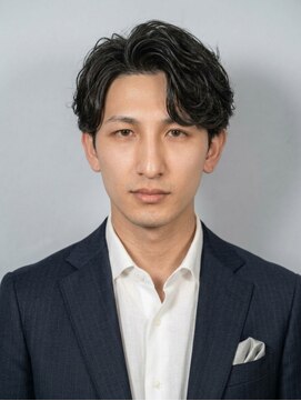 ヒロギンザ 八重洲店(HIRO GINZA) スーツに似合う髪型　スーツパーマ　メンズ　銀座