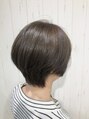 ネイビー(hair salon NAVY)&nbsp;ドライヤーで決まる！ショートマッシュ