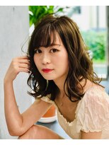 ヘアーサロン ウノ 新百合ヶ丘(hair salon UNO)&nbsp;サマースタイル/シースルーバンク/ニュアンスカラー