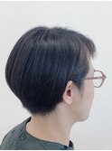 刈り上げショートボブ