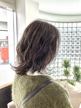 アッシュブランシェ(h Blanche) ミディ×グレージュ