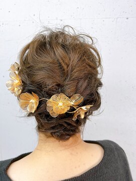 ノトスヘアー(Notos hair) 早朝アップ６時受付中！七五三や成人式！ショートヘアアップ