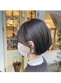 “丸みショート　耳掛けショート” 中西英美子