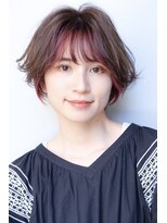 ラレイ(Lalei)&nbsp;【ささき】ショートボブ×インナーカラー/セクションカラー