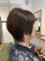 ホロホロ ヘアーデザイン(holoholo Hair Design)&nbsp;30代40代50代◎乾かすだけで決まる大人ナチュラルショートボブ