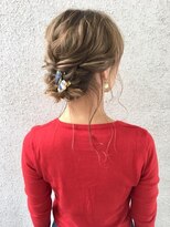 フォーク FOLK&nbsp;【FOLK】似合わせカジュアルアレンジ☆おくれ毛ゆるまきお団子♪