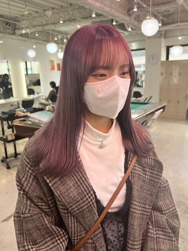 マジコ 下北沢本店(Magico) ダブルカラーラベンダーベージュカラーケアブリーチハイトーン