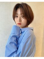 ロンドブルーム 天神大名店(Lond Bloom) 10代20代30代ショートボブ髪質改善丸みショート似合わせカット