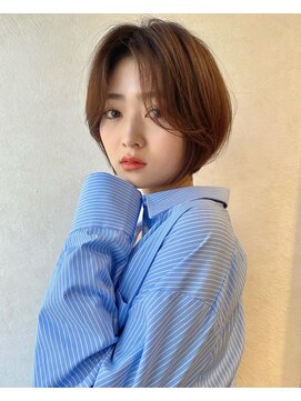 ロンドブルーム 天神大名店(Lond Bloom) 10代20代30代ショートボブ髪質改善丸みショート似合わせカット