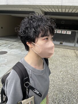 ナループロアオハナ(Nalu pu loa ohana) ショートパーマショートカットショートヘアパーマショート