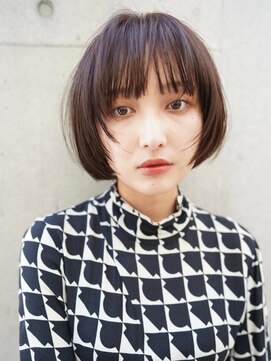 ニコ トウキョウ ヨコハマ(nico) ボブ/切りっぱなしボブ/顔まわりレイヤー