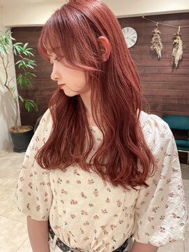 ジャム(Jam) 可愛くロングスタイル×チェリーピンクカラーで可愛く★中村大輔