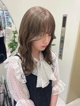 ジーナエス 札幌(Zina S) 髪質改善＊ミルクティーベージュ＊美髪【Zina S 札幌】