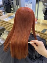 ゼスト 吉祥寺店(ZEST)&nbsp;ケアブリーチでつくるオレンジカラー/吉祥寺/石川ひな