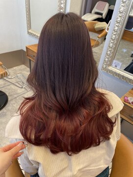 エムサロン 前橋川原(emusalon) 【maho】グラデーションカラー