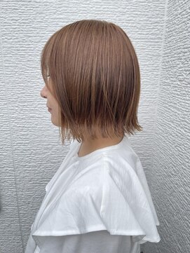 リル 新浜店(LiL) ぷつっとボブ×ハイトーンベージュ土橋3