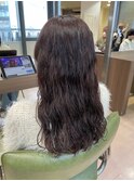 ゆるふわパーマロングパーマ