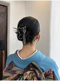 前撮りヘアセット/ヘアセット/カチモリヘア