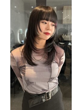 ジーナ 福岡天神(Zina) 福岡天神韓国風レイヤー/小顔カット