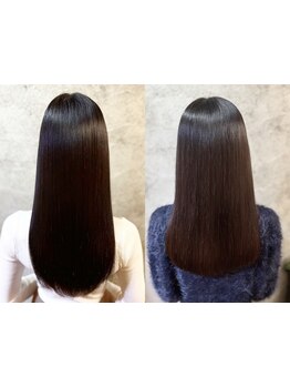 お仕事帰りにも通いやすい◎経験豊富なスタイリストがなりたいを叶える[髪質改善/縮毛矯正/酸性ストレート]