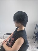 ツイストスパイラルアップバング