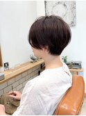 丸みショートボブ