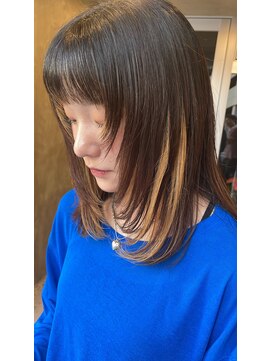 エッジ(EDGE) 顔周りレイヤー/ハッシュカット/小顔カット