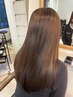 【秋成限定】艶髪ストレート＋内部補修トリートメント　￥20,000