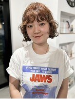 クイン(qin)&nbsp;マッシュレイヤーボブパーマ