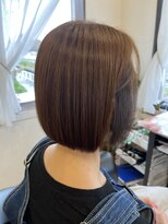 コア フィール ア デイ(COIFFURE A DAY) 【スクエアボブ】M3Dインナーカラーグレー