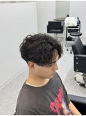 シャドウパーマセンターパート